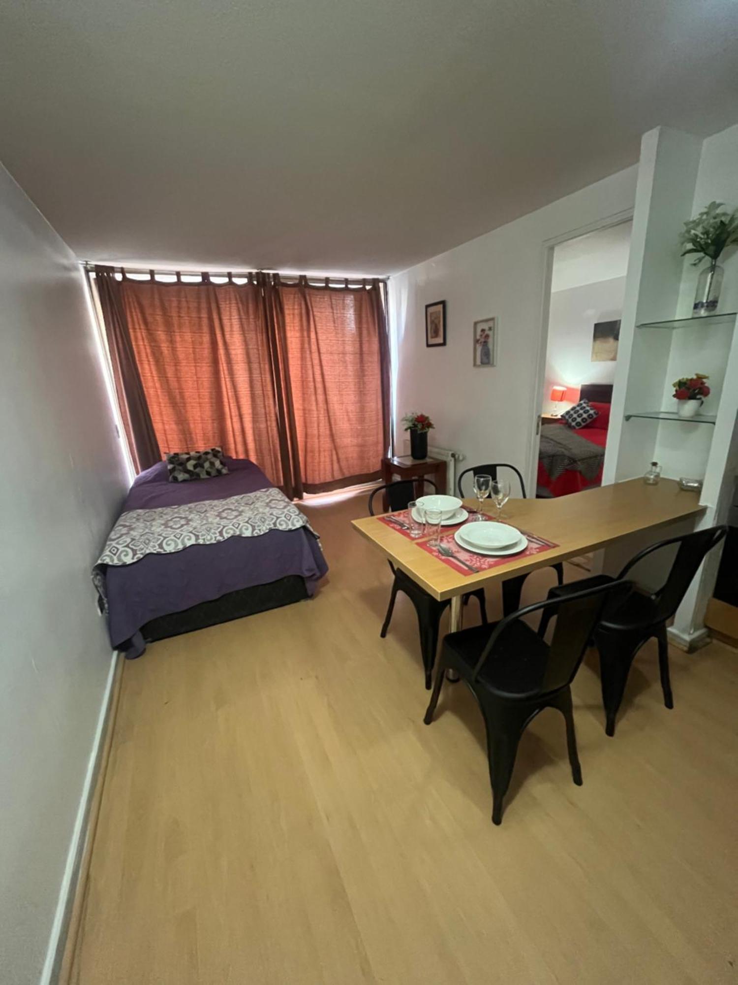 Amoblados Guscar Apartment Сантяго Екстериор снимка