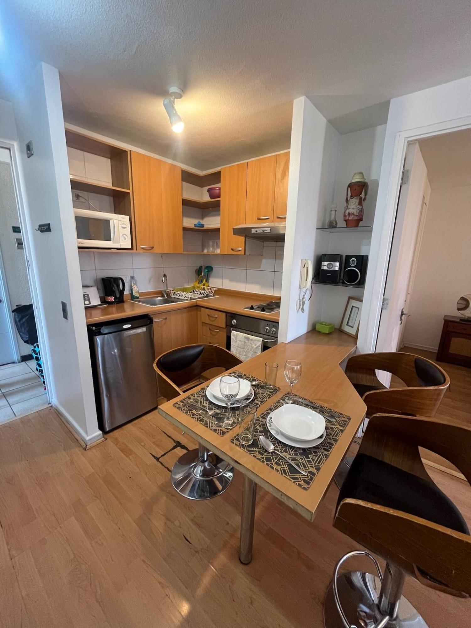 Amoblados Guscar Apartment Сантяго Екстериор снимка